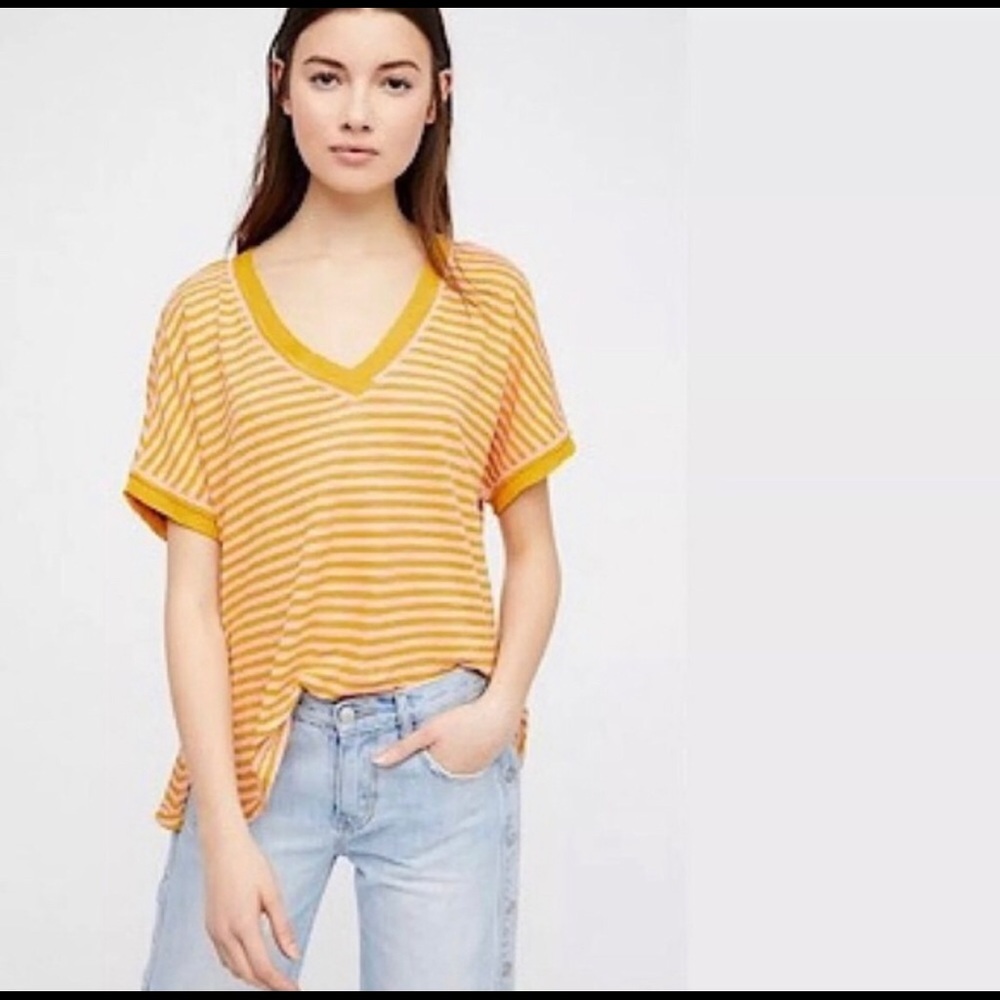We the free people take me stripped tee